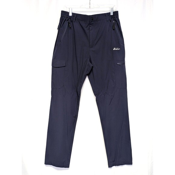 Clothin Brand Mens Travel Pants Medium Quick Dry Elastic Waist Activewear Hiking - Picture 1 of 7